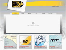 Tablet Screenshot of maxtool.it