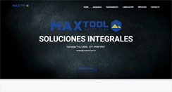 Desktop Screenshot of maxtool.com.ar